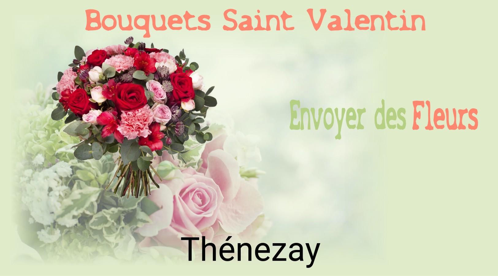 Roses de Saint-Valentin livrées à Thénezay